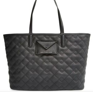 MARC BY MARC JACOBS Quilted Leather Tote w/ Pouch